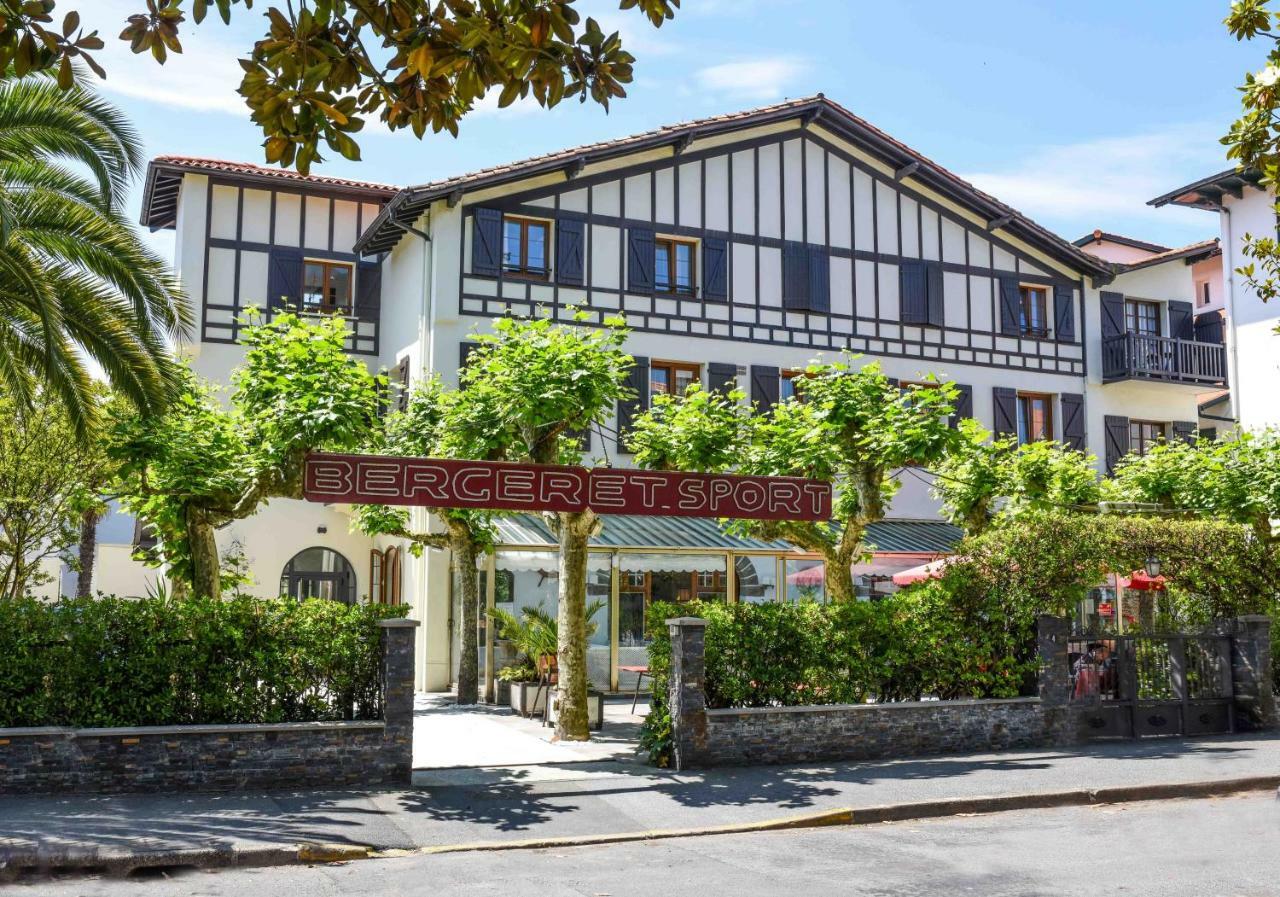 Logis Hotel & Restaurant Bergeret Sport Hendaye Exterior photo